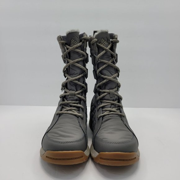 Columbia Meadows Omni-Heat 3D Mid Calf Women's Boots Gray YL0364-030 US Size 9 - Picture 3 of 10